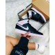 554725-440 Air Jordan 1 Mid Arctic Pink Black Racer Blue