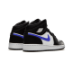 554725-084 Air Jordan 1 Mid Black Racer Blue White Black/Racer Blue-White 