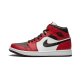 554724-069/554725-069 Air Jordan 1 Mid Chicago Black Toe Black/Gym Red-White 