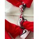 554725-173 Air Jordan 1 Mid Chicago White White/Gym-Red/Black 