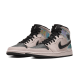 BQ6472-602 Air Jordan 1 Mid Dirty Powder Iridescent Dirtypowder/Black