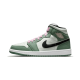 CZ0774-300 Air Jordan 1 Mid Dutch Green Dutch Green/Black/Barely Green/Arctic Pink 