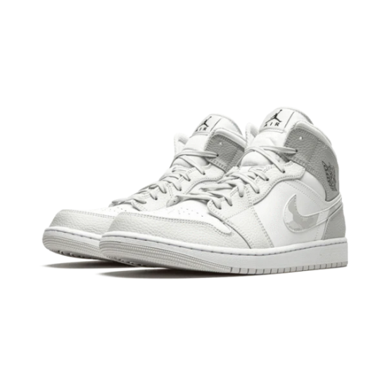 DC9035-100 Air Jordan 1 Mid Grey Camo White/Gray 