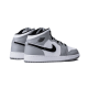 554725-092 Air Jordan 1 Mid Light Smoke Gray Light Smoke Gray/Black-White 