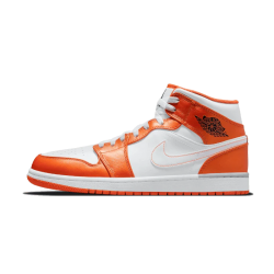 DM3531-800 Air Jordan 1 Mid Metallic Orange White/Metallicorange/Black