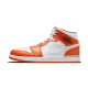 DM3531-800 Air Jordan 1 Mid Metallic Orange White/Metallicorange/Black