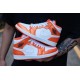 DM3531-800 Air Jordan 1 Mid Metallic Orange White/Metallicorange/Black