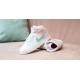 DD1666-100 Air Jordan 1 Mid Paint Drip White/Pink/Yellow/Green