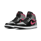 554724-059 Air Jordan 1 Mid Pink Shadow Black/Hot Punch-Light Smoke Gray 