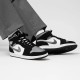 852542-011 Air Jordan 1 Mid Satin Gray Toe Black/Anthracite-Sail