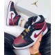 CZ4385-016 Air Jordan 1 Mid Se Black Dark Beetroot Black/White Dark Beetroot