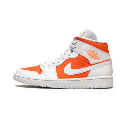 CZ0774-800 Air Jordan 1 Mid Se Bright Citrus Bright Citrus/White