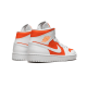 CZ0774-800 Air Jordan 1 Mid Se Bright Citrus Bright Citrus/White