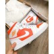 CZ0774-800 Air Jordan 1 Mid Se Bright Citrus Bright Citrus/White