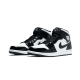 DD1649-001 Air Jordan 1 Mid Se Carbon Fiber Black/Black-White