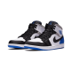 852542-102 Air Jordan 1 Mid Se Game Royal Black/White-Game Royal 