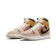 DD2224-200 Air Jordan 1 Mid Se Particle Beige Particlebeige/Black-Metallicredbronze