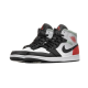 852542-100 Air Jordan 1 Mid Se Union Black Toe White/Black-Lightsmokegray-Gymred