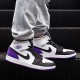 852542-105 Air Jordan 1 Mid Se Varsity Purple Varisty Purple/White/Black 