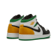 BQ6931-101 Air Jordan 1 Mid Se White Laser Orange Lucky Green White/Laserorange-Black-Luckygreen