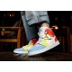 DJ6908-100 Air Jordan 1 Mid To My First Coach White/Opti Yellow/Zitron/Psychic Blue