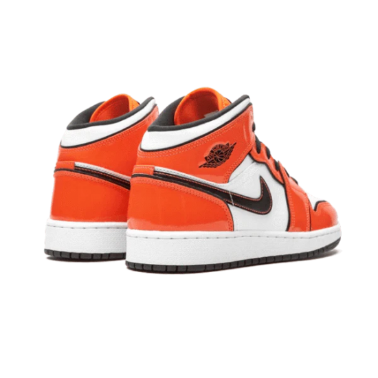 BQ6931-802 Air Jordan 1 Mid Turf Orange Turf Orange/Black/White 