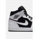 Nike Air Jordan 1 Mid White Black 