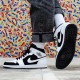 Nike Air Jordan 1 Mid White Black 