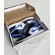 554724-140 Air Jordan 1 Mid White Black Royal White/Black/Racerblue