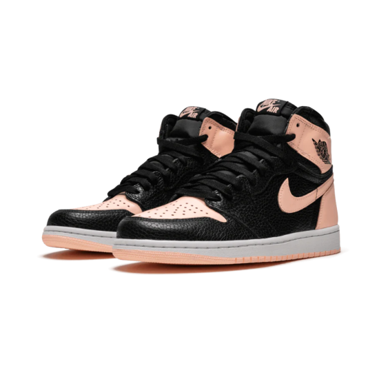 555088-081 Air Jordan 1 Retro High Black Crimson Tint Black/Crimson Tint-White-Hyper Pink-Mystic Green 