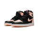 555088-081 Air Jordan 1 Retro High Black Crimson Tint Black/Crimson Tint-White-Hyper Pink-Mystic Green 