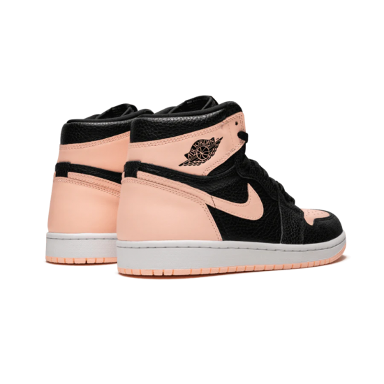 555088-081 Air Jordan 1 Retro High Black Crimson Tint Black/Crimson Tint-White-Hyper Pink-Mystic Green 