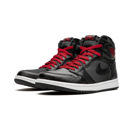 555088-060 Air Jordan 1 Retro High Black Gym Red Black Black/Gym Red-Black-White 