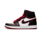 555088-062 Air Jordan 1 Retro High Bloodline Black/Gym Red-White 