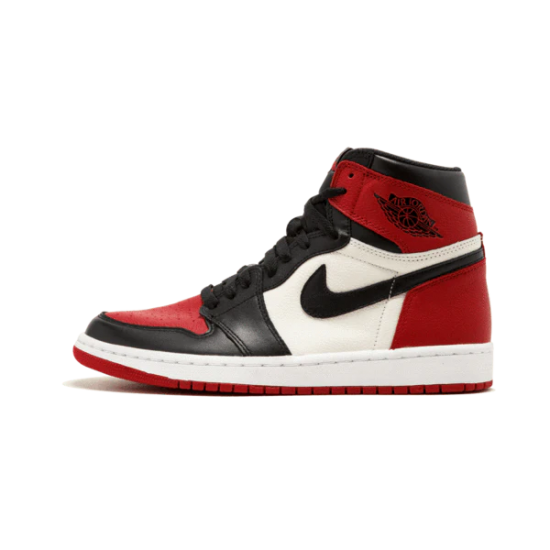 555088-610 Air Jordan 1 Retro High Bred Toe Gym Red/Black-Summit White 