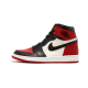 555088-610 Air Jordan 1 Retro High Bred Toe Gym Red/Black-Summit White 