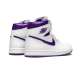 CD0461-151 Air Jordan 1 Retro High Court Purple (2021) White/Purpleshort