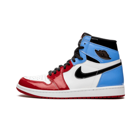 CK5666-100 Air Jordan 1 Retro High Fearless Unc Chicago White/University Blue-Black-Varsity Red