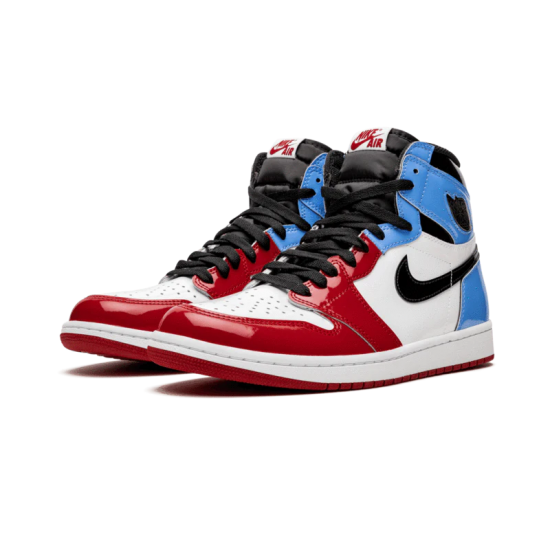 CK5666-100 Air Jordan 1 Retro High Fearless Unc Chicago White/University Blue-Black-Varsity Red