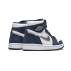 DC1788-100 Air Jordan 1 Retro High Midnight Navy (2020) White/Midnight Navy-Metallic Silver