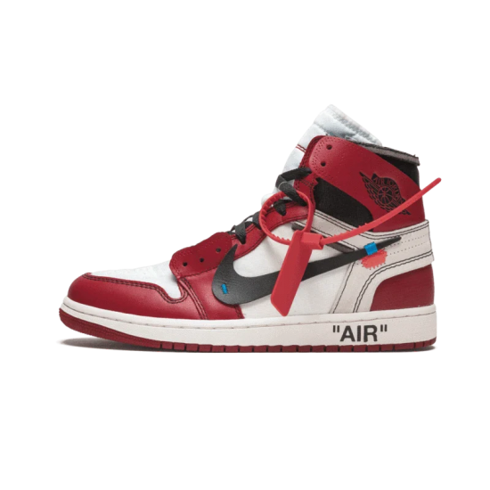 AQ0818-100 Air Jordan 1 Retro High Off-White Chicago &#8220;The Ten&#8221; White/Red/Black