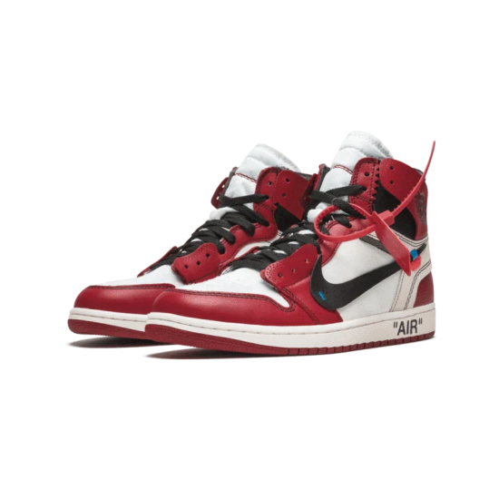 AQ0818-100 Air Jordan 1 Retro High Off-White Chicago &#8220;The Ten&#8221; White/Red/Black