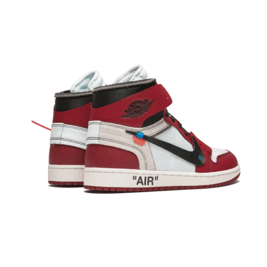 AQ0818-100 Air Jordan 1 Retro High Off-White Chicago &#8220;The Ten&#8221; White/Red/Black