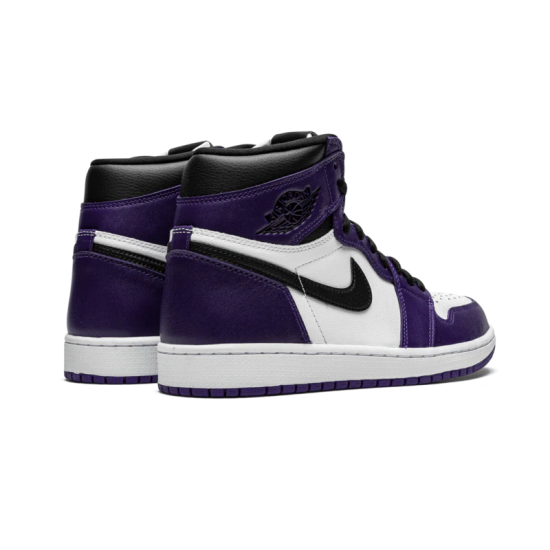 555088-500 Air Jordan 1 Retro High Og Court Purple White Courtpurple/White-Black