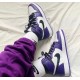 555088-500 Air Jordan 1 Retro High Og Court Purple White Courtpurple/White-Black