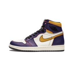 CD6578-507 Air Jordan 1 Retro High Og Defiant Nike Sb La To Chicago Court Purple/Black-Sail-University Gold