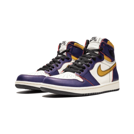 CD6578-507 Air Jordan 1 Retro High Og Defiant Nike Sb La To Chicago Court Purple/Black-Sail-University Gold