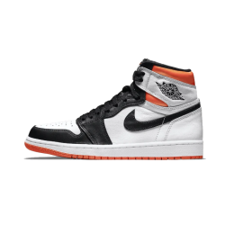 555088-180 Air Jordan 1 Retro High Og Electro Orange White/Electro Orange/Black 