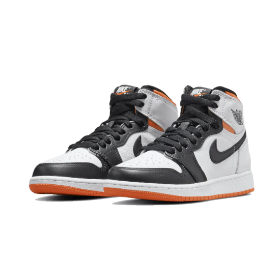 555088-180 Air Jordan 1 Retro High Og Electro Orange White/Electro Orange/Black 