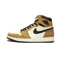 555088-700 Air Jordan 1 Retro High Rookie Of The Year Goldenharvest/Black-Sail